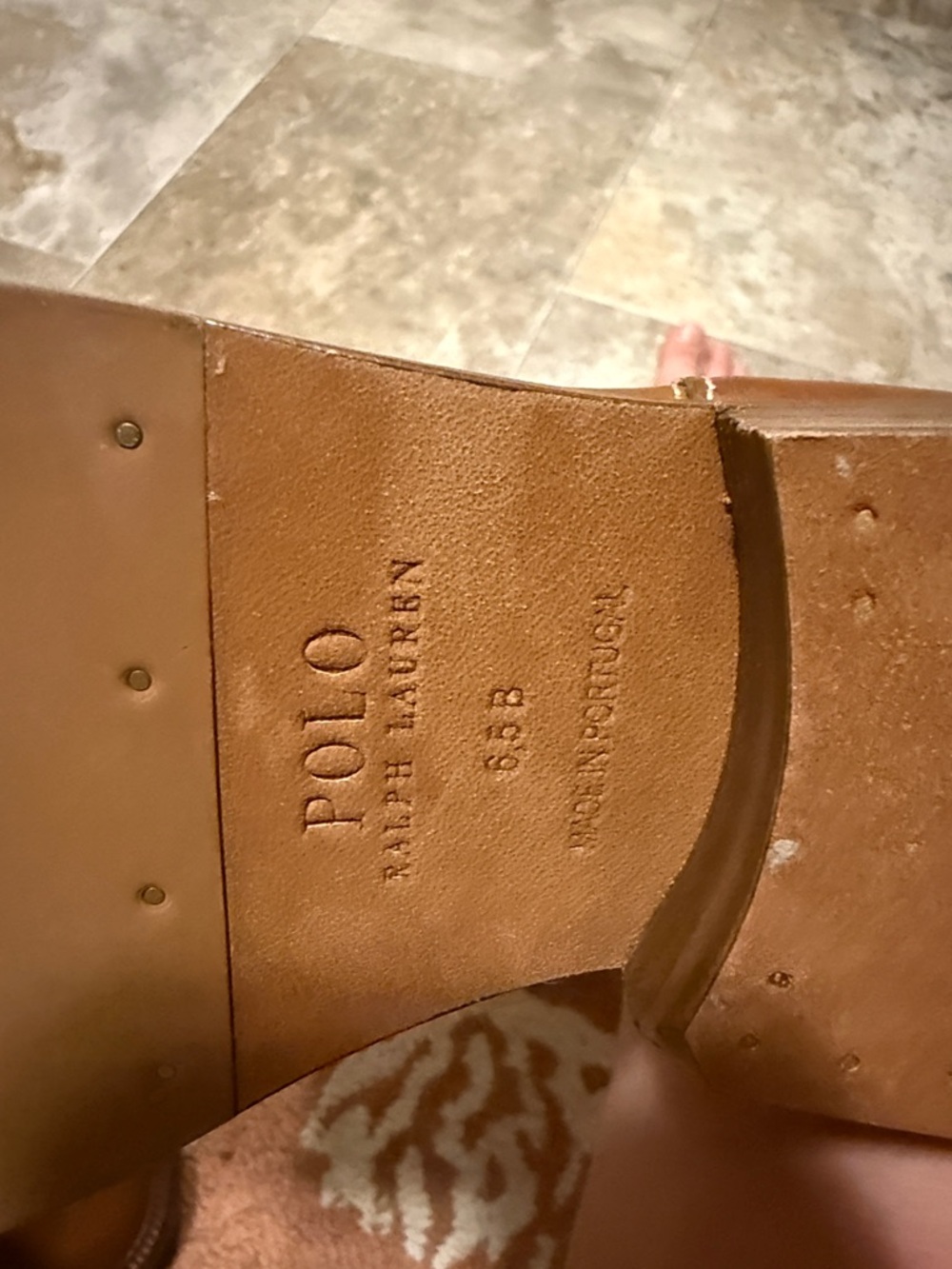 Polo Ralph Lauren Leather Riding Boots - Picture 8 of 9